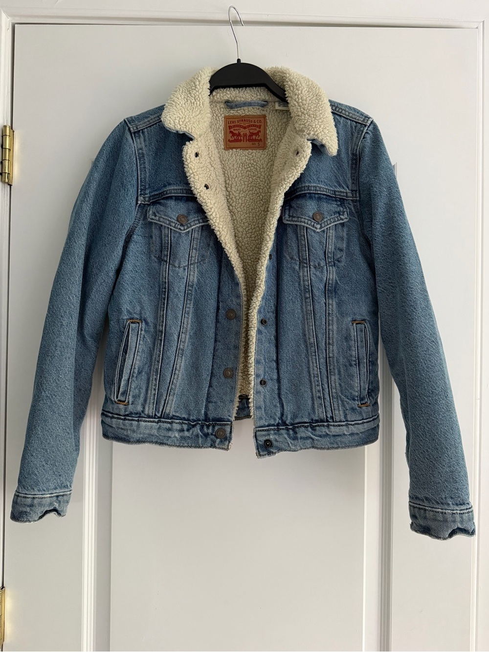 Levi's Sherpa Trucker Denim Jacket
